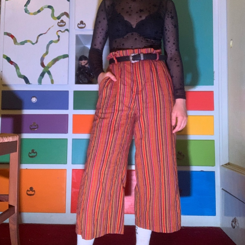 Red Striped Pants 🌞